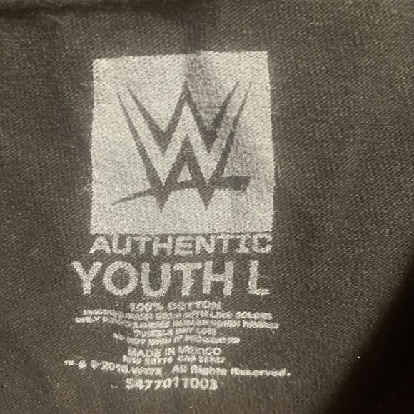 WWE Roman Reigns From Ashes To Empire Wrestling T-Shirt Youth Size Large Black - Picture 4 of 6